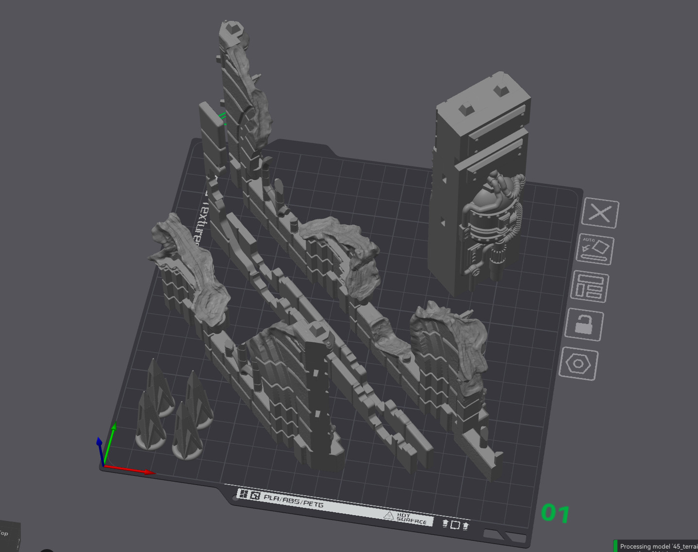 Gothic Style Ruins - 1 Story Ruin