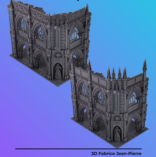 Gothic Style Ruins - 3 Storey Ruin