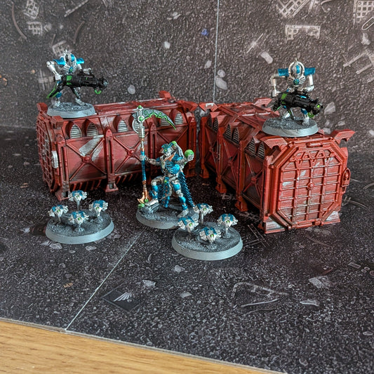 2x Gothic Shipping Contianers