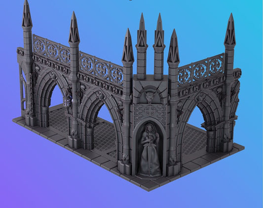 Gothic Style Ruins - 2 Storey Ruin